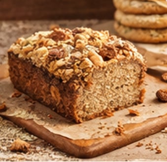 Banana bread spéculos, 10 parts, 12€